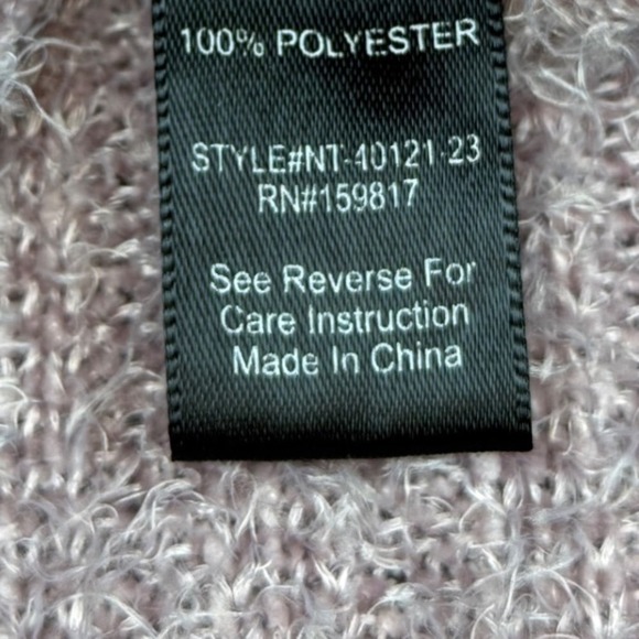 Altar'd State Elm Eyelash Sweater, Elderberry, Size Medium - Picture 9 of 9